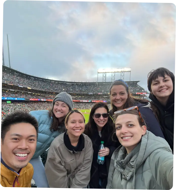 Crew in San Francisco office