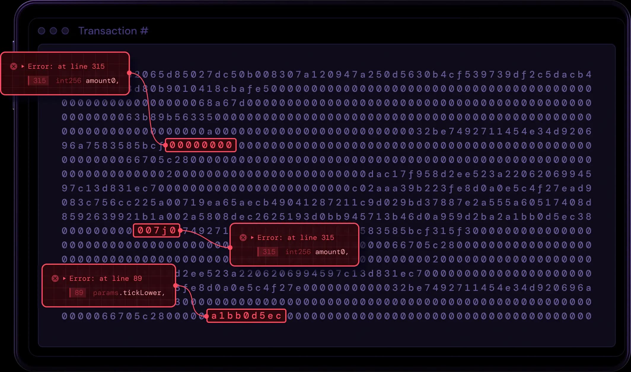 Error & Stack Trace